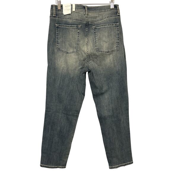 STS Blue Jeans Size 29 Christy Tapered Cropped Distressed High Rise NWT - Picture 2 of 9